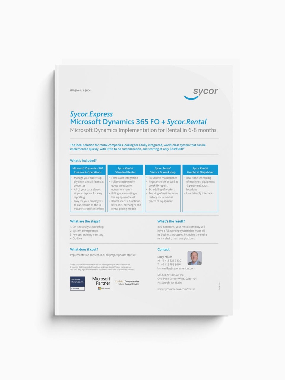 Microsoft Equipment Rental Software Leading ERP for Rental Sycor