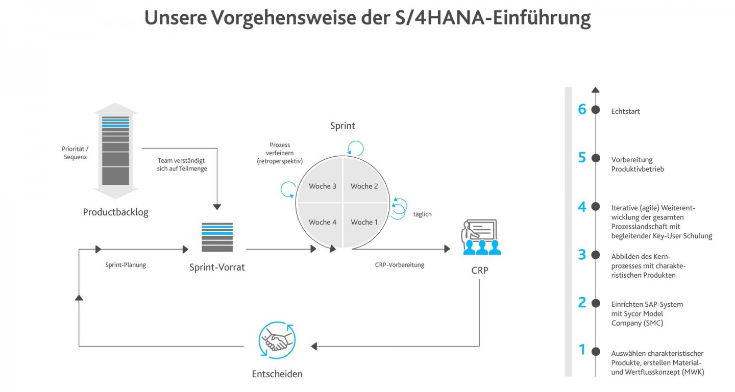 SAP S74HANA Einführung Vorgehen