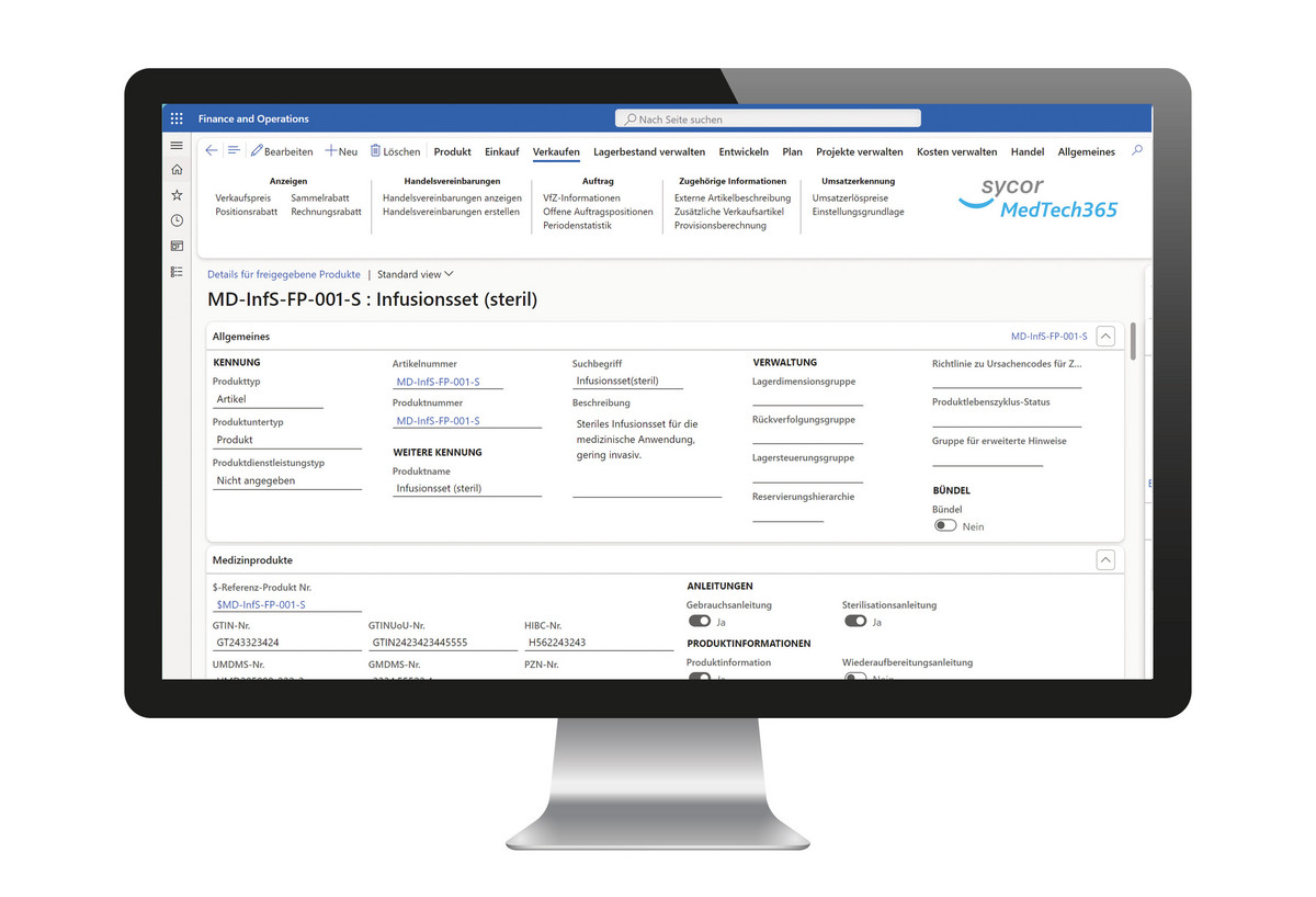 Syco R Medical Device ERP Software | Sycor.MedTech365 | Sycor Americas