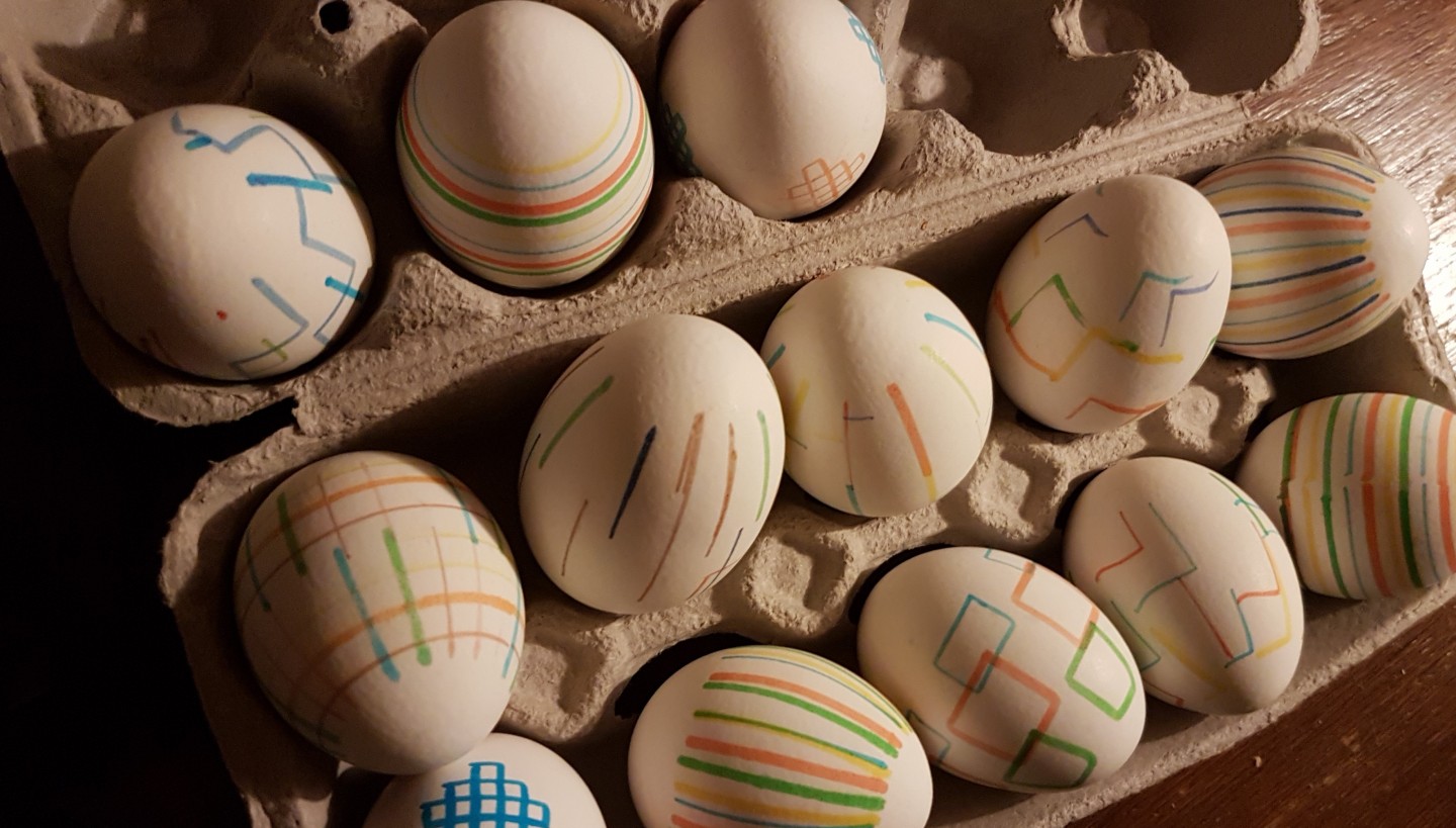 Bemalte Ostereier Bemalte Ostereier